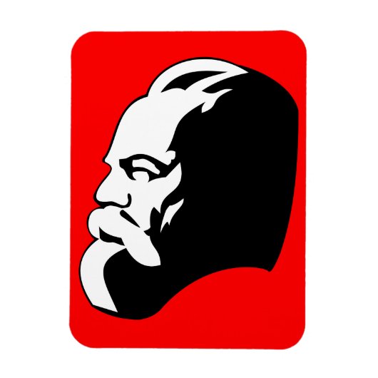 Karl Marx, Communisme, Socialisme, Sovjet-Unie Magneet (Verticaal)