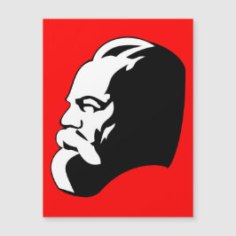 Karl Marx, Communisme, Socialisme, Sovjet-Unie Magnetische Uitnodiging