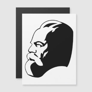 Karl Marx, Communisme, Socialisme, Sovjet-Unie Magnetische Uitnodiging