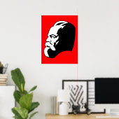 Karl Marx, Communisme, Socialisme, Sovjet-Unie Poster (Thuiskantoor)