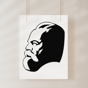 Karl Marx, Communisme, Socialisme, Sovjet-Unie Poster