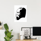 Karl Marx, Communisme, Socialisme, Sovjet-Unie Poster (Thuiskantoor)