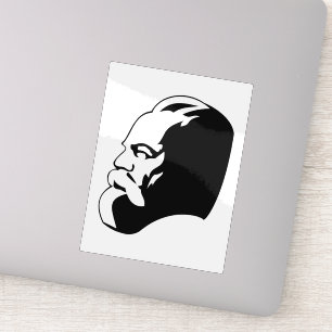 Karl Marx, Communisme, Socialisme, Sovjet-Unie Sticker