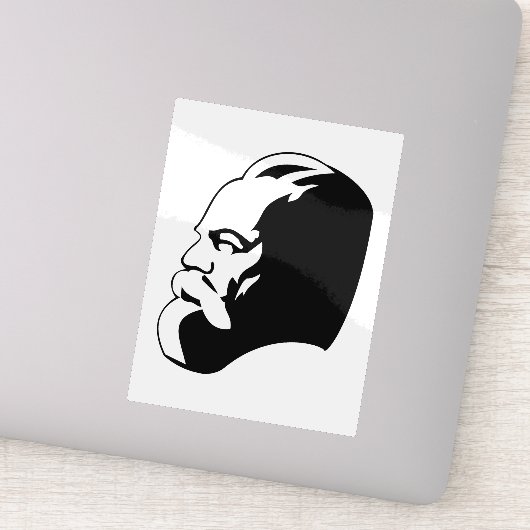 Karl Marx, Communisme, Socialisme, Sovjet-Unie Sticker (Detail)