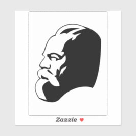 Karl Marx, Communisme, Socialisme, Sovjet-Unie Sticker