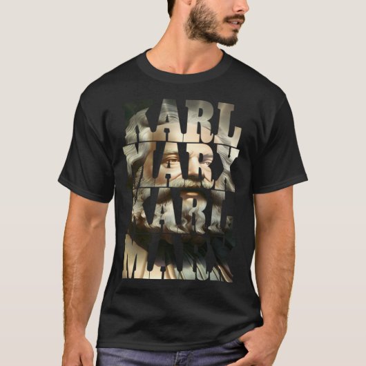 Karl Marx communist cool Marx  1 T-shirt (Voorkant)