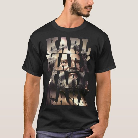 Karl Marx communist cool Marx T-shirt (Voorkant)