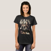Karl Marx communist cool Marx T-shirt (Voorkant volledig)