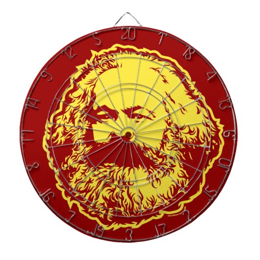 Karl Marx Dartboard Dartbord (Voorkant)