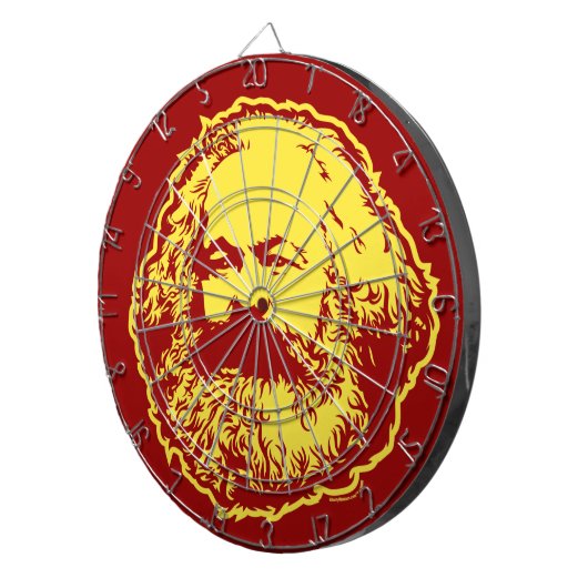Karl Marx Dartboard Dartbord (Voorkant Rechts)