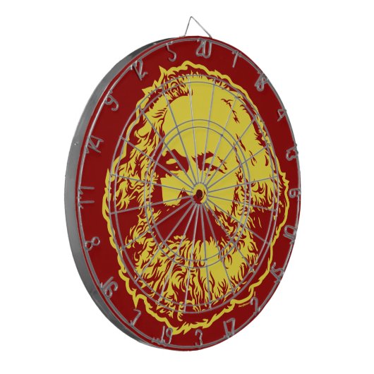 Karl Marx Dartboard Dartbord (Voorkant Links)