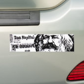 Karl Marx - Das Kapital Bumpersticker (Op auto)