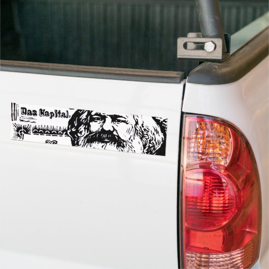 Karl Marx - Das Kapital Bumpersticker (Op Truck)