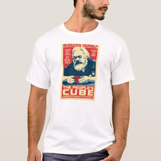 Karl Marx - De volkskubus: OHP T-Shirt (Voorkant)