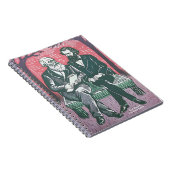 Karl Marx en Fredrich Engels het manifest Notitieboek (Rechterzijde)