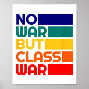 Karl Marx geen oorlog, maar een radicaal-linkse Poster