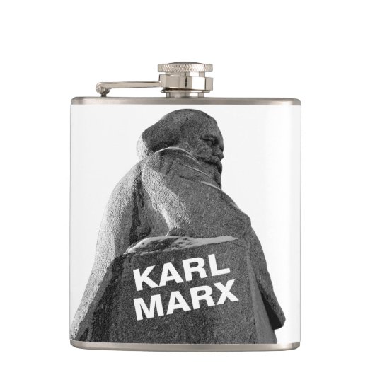 Karl Marx Heupfles (Voorkant)