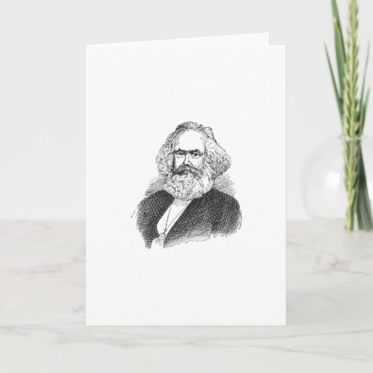 Karl Marx Kaart (Voorkant)