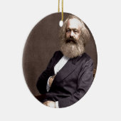 Karl Marx Keramisch Ornament (Rechts)