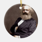 Karl Marx Keramisch Ornament (Voorkant)