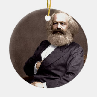Karl Marx Keramisch Ornament
