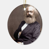 Karl Marx Keramisch Ornament (Links)