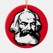 Karl Marx Keramisch Ornament (Voorkant)