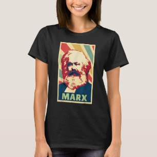 Karl Marx kleuren T-shirt