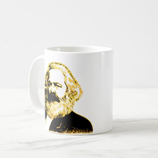 Karl Marx Koffiemok (Voorkant links)