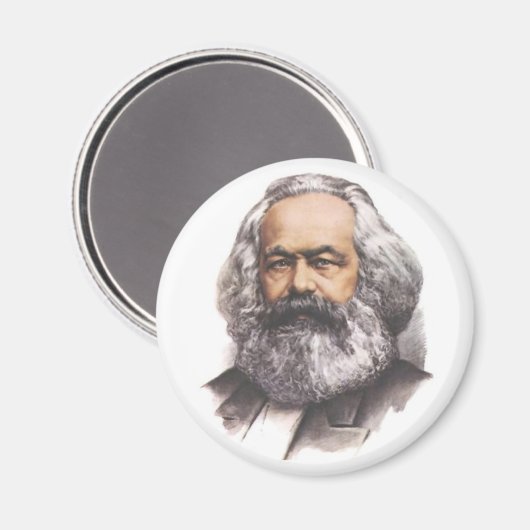 Karl Marx Magnet (Voorkant / Achterkant)