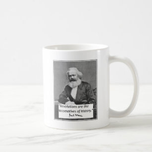 Karl Marx-Mok: "Revoluties" Koffiemok