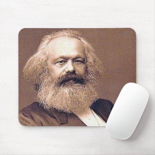 karl marx mousepad muismat (Met muis)