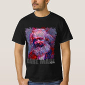KARL MARX - NFT portret door Marco Aureggi T-shirt (Voorkant)