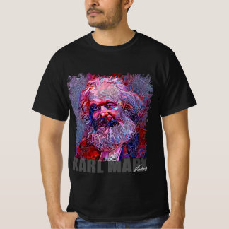 KARL MARX - NFT portret door Marco Aureggi T-shirt