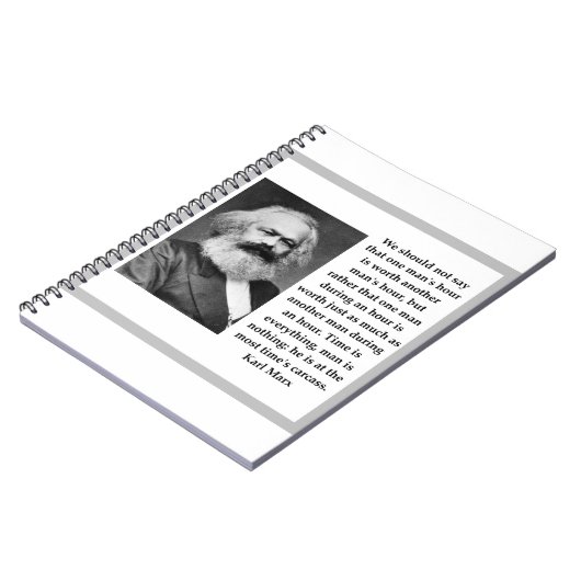 Karl Marx Notitieboek (Linkerzijde)