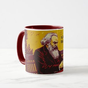 Karl Marx (Oprichter van het Marxisme) cadeau Mok