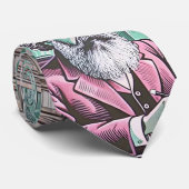 Karl Marx (Oprichter van het Marxisme) cadeau Stropdas (Opgerold)