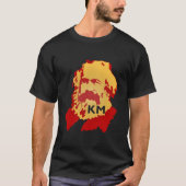 KARL MARX PORTRAIT T-SHIRT (Voorkant)