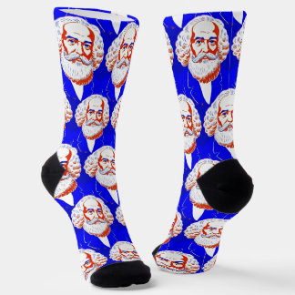 Karl Marx Portret - Grafische Illustratie Sokken