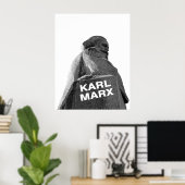 Karl Marx Poster (Thuiskantoor)