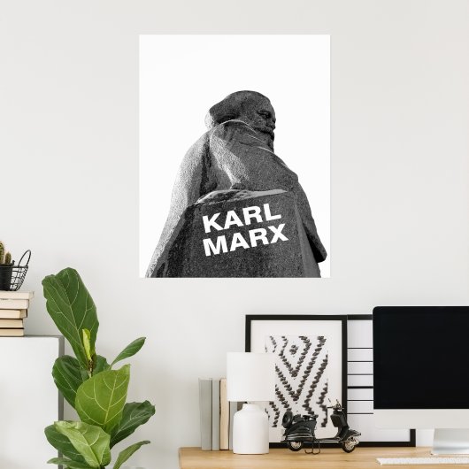 Karl Marx Poster (Thuiskantoor)
