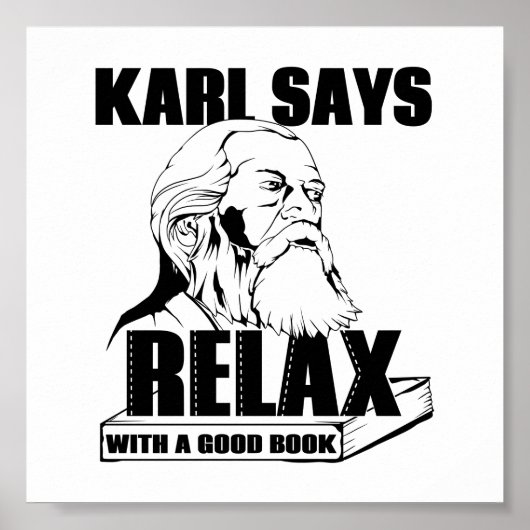 Karl Marx Poster (Voorkant)