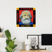 Karl MARX poster (Thuiskantoor)