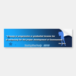 Karl Marx Quote Bumpersticker