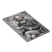 Karl Marx Quote Design - Wees de verandering! Notitieboek (Rechterzijde)