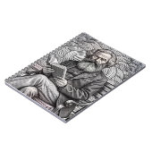 Karl Marx Quote Design - Wees de verandering! Notitieboek (Linkerzijde)