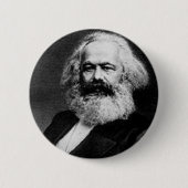 Karl Marx Ronde Button 5,7 Cm (Voorkant)