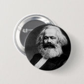 Karl Marx Ronde Button 5,7 Cm (Voorkant /achterkant)