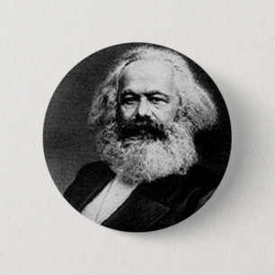 Karl Marx Ronde Button 5,7 Cm