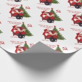 Karl Marx Santa Cadeaupapier (Hoek)